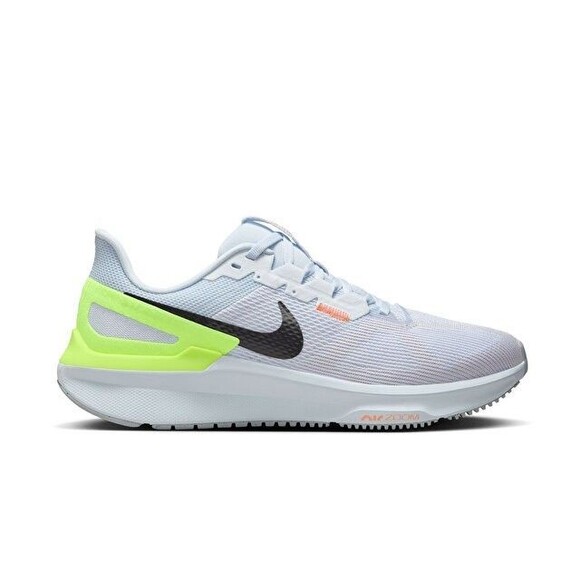 Nike Structure 25 - Size 10.5 Women Running Shoe White Black Wolt DJ7884-401 NEW - Picture 1 of 8